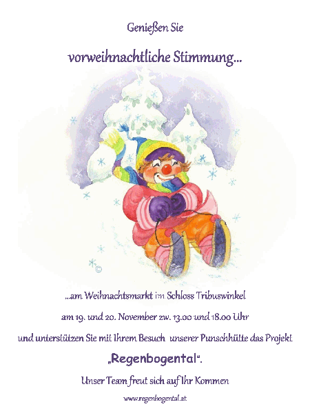 Punschstand-Plakat